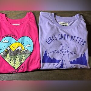 Set of two NWT Magellan Girls Long Sleeve Shirts – Size XL (16) Bundle 👕✨